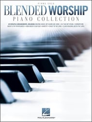 Blended Worship Piano Collection piano sheet music cover